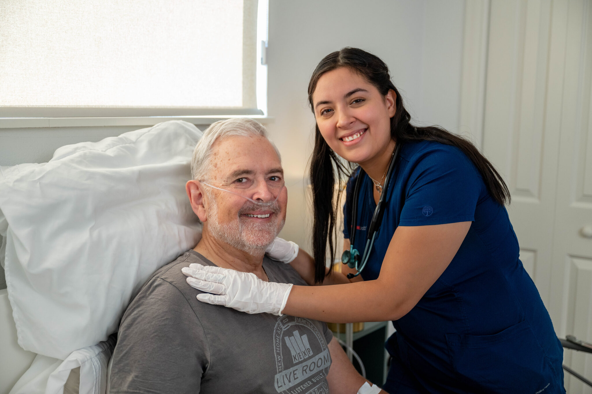 DispatchHealth providers unpack rover for patient
