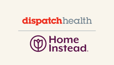 DispatchHealth and Home Instead logos partnership announcement